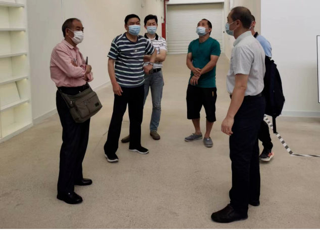 輕工集團企業管理部、黨群工作部聯合開展T.I.T智慧園消防安全督導檢查